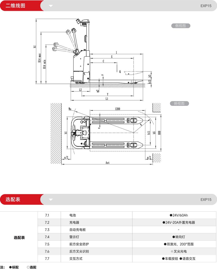 EXP15極簡自動搬運車